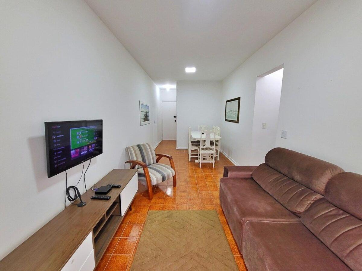 Ap 02 Dorms - Enseada - Com Sacada, Ar-Cond, Wi-Fi, 01 Vaga, Lado Praia Guarujá Zewnętrze zdjęcie